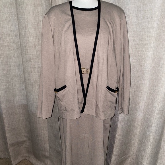 Vintage 80’s Career Dress and Jacket 20 - Picture 1 of 16